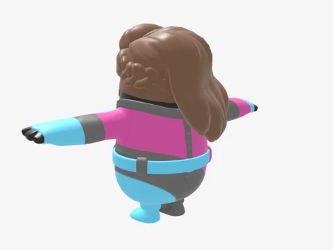 Soire Fall Guy - Fortnite 3D Model