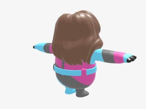Soire Fall Guy - Fortnite 3D Model