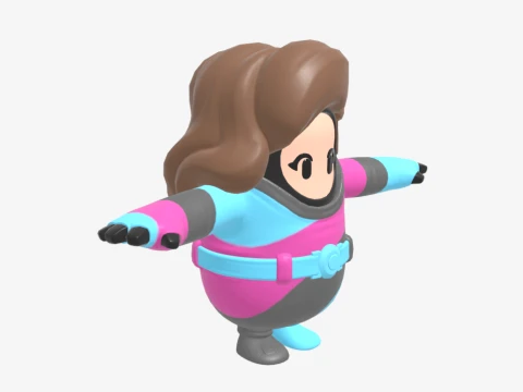 Soire Fall Guy - Fortnite 3D Model