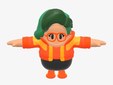 Sunbird Fall Guy - Fortnite 3D Model