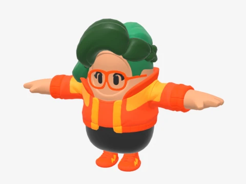 Sunbird Fall Guy - Fortnite 3D Model