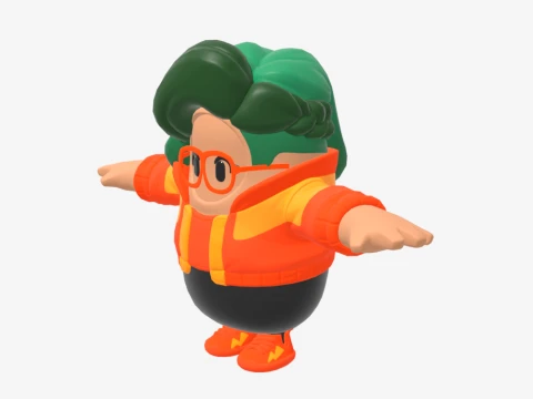 Sunbird Fall Guy - Fortnite 3D Model