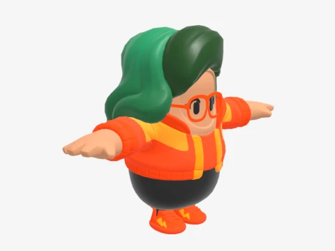 Sunbird Fall Guy - Fortnite 3D Model