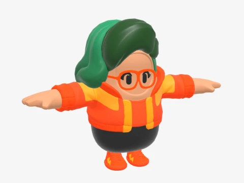 Sunbird Fall Guy - Fortnite 3D Model