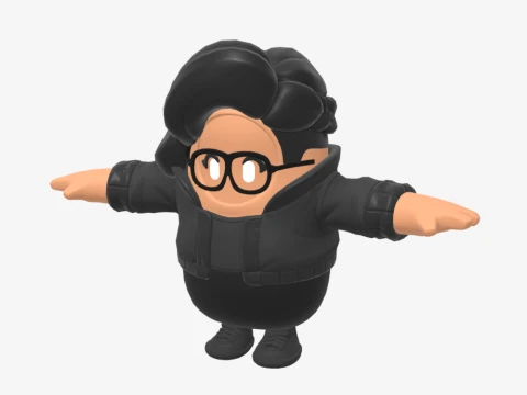 Shadowbird Fall Guy - Fortnite 3D Model