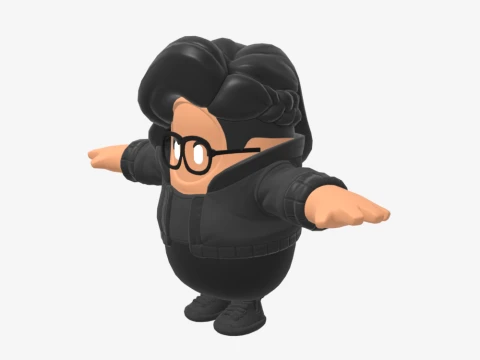 Shadowbird Fall Guy - Fortnite 3D Model