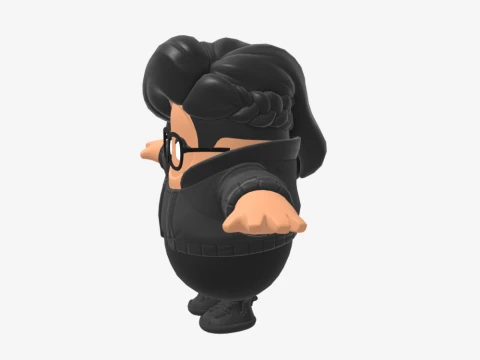 Shadowbird Fall Guy - Fortnite 3D Model