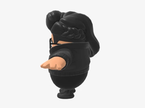 Shadowbird Fall Guy - Fortnite 3D Model