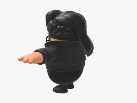 Shadowbird Fall Guy - Fortnite 3D Model