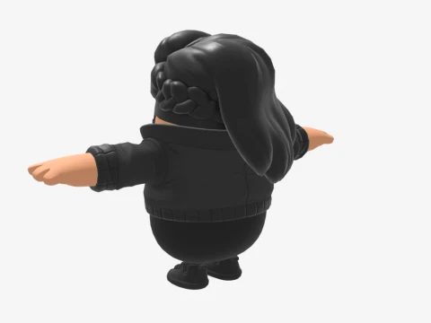 Shadowbird Fall Guy - Fortnite 3D Model