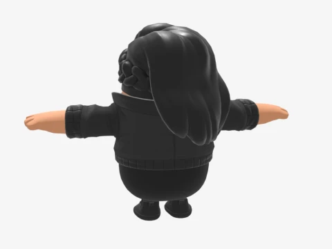 Shadowbird Fall Guy - Fortnite 3D Model