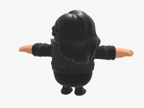 Shadowbird Fall Guy - Fortnite 3D Model
