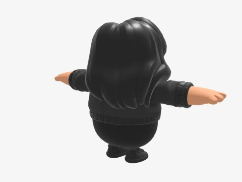 Shadowbird Fall Guy - Fortnite 3D Model