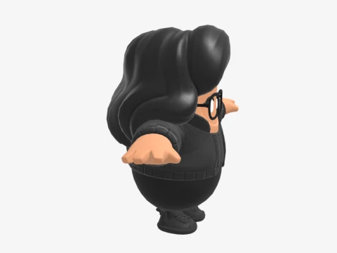 Shadowbird Fall Guy - Fortnite 3D Model