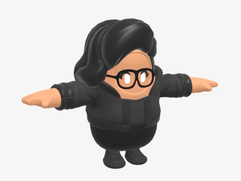 Shadowbird Fall Guy - Fortnite 3D Model