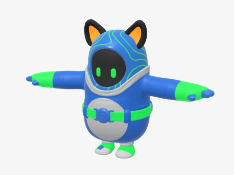 Grriz Fall Guy - Fortnite 3D Model