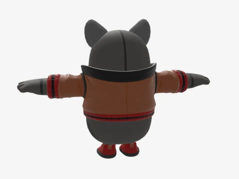 Bad Kit Fall Guy - Fortnite 3D Model