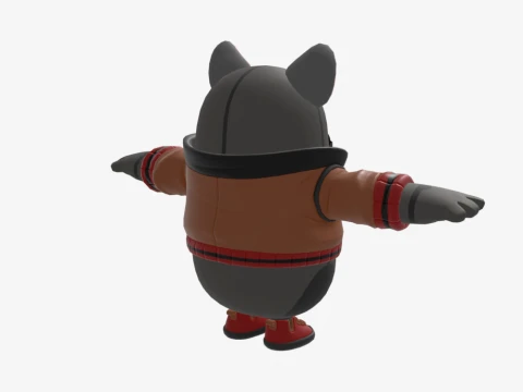 Bad Kit Fall Guy - Fortnite 3D Model