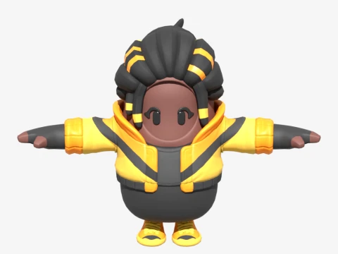 Honeydancer Fall Guy - Fortnite 3D Model