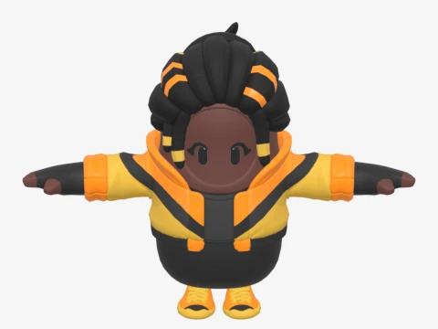 Honeydancer Fall Guy - Fortnite 3D Model
