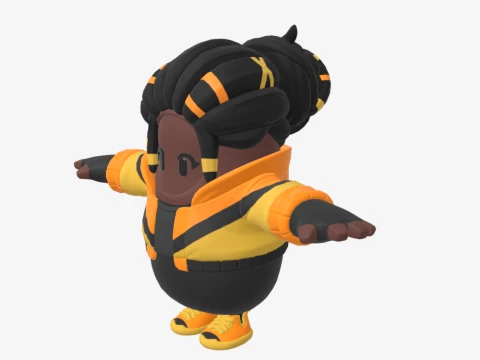 Honeydancer Fall Guy - Fortnite 3D Model