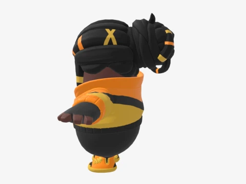 Honeydancer Fall Guy - Fortnite 3D Model