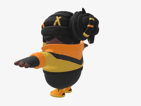 Honeydancer Fall Guy - Fortnite 3D Model