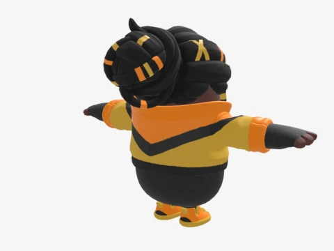 Honeydancer Fall Guy - Fortnite 3D Model