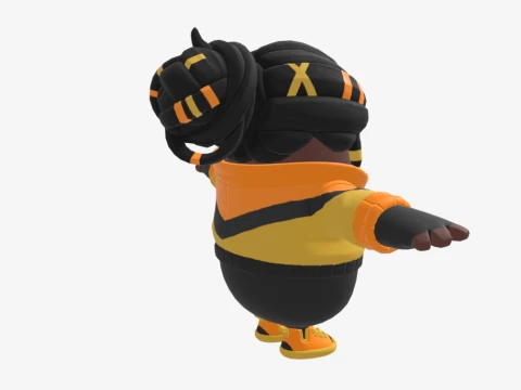 Honeydancer Fall Guy - Fortnite 3D Model