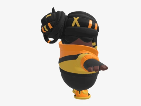Honeydancer Fall Guy - Fortnite 3D Model