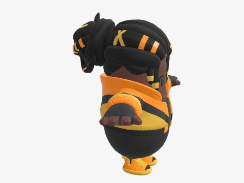 Honeydancer Fall Guy - Fortnite 3D Model