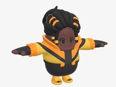 Honeydancer Fall Guy - Fortnite 3D Model