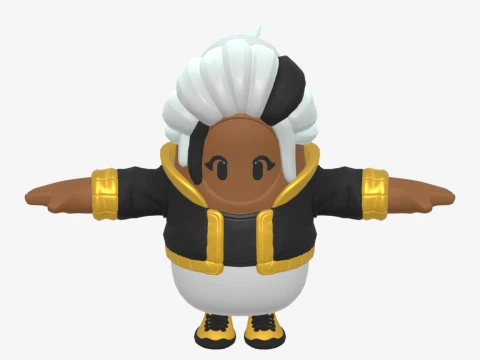 Clara Fall Guy - Fortnite 3D Model