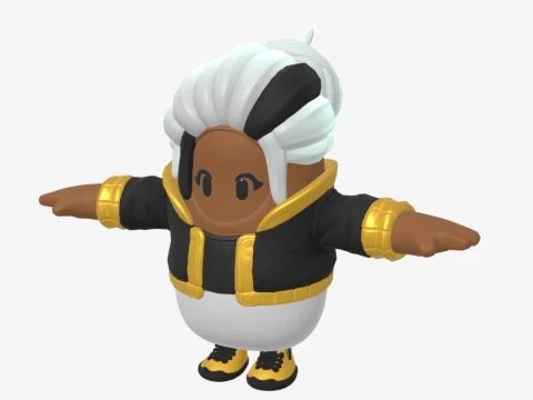 Clara Fall Guy - Fortnite 3D Model