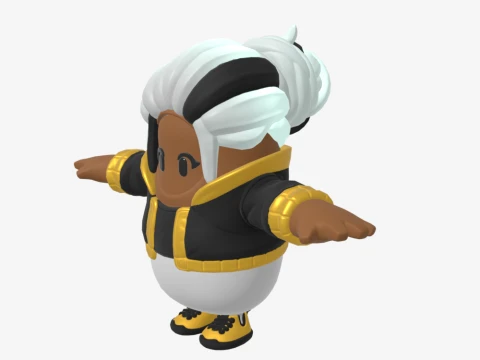 Clara Fall Guy - Fortnite 3D Model