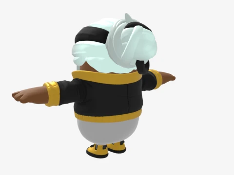 Clara Fall Guy - Fortnite 3D Model