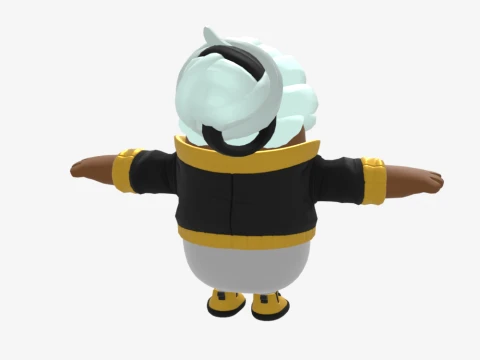 Clara Fall Guy - Fortnite 3D Model