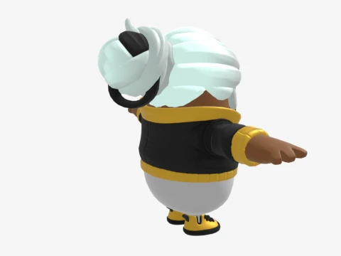 Clara Fall Guy - Fortnite 3D Model