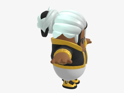 Clara Fall Guy - Fortnite 3D Model