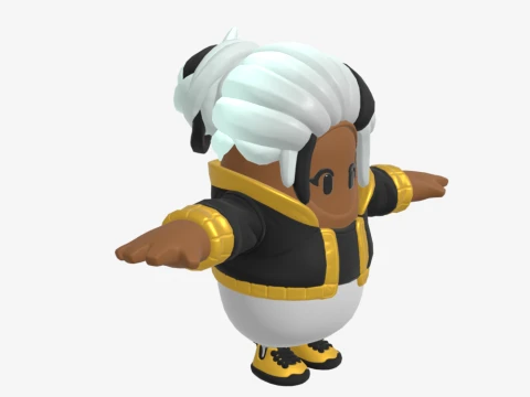 Clara Fall Guy - Fortnite 3D Model