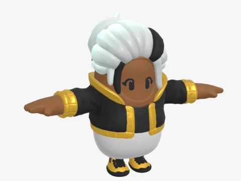 Clara Fall Guy - Fortnite 3D Model