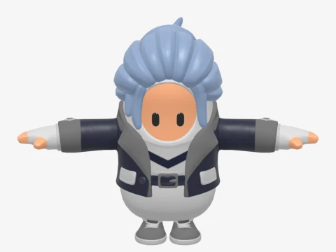 Kenji Fall Guy - Fortnite 3D Model
