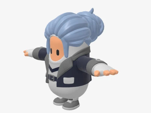 Kenji Fall Guy - Fortnite 3D Model