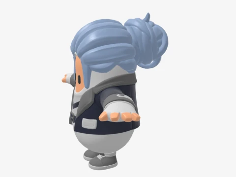 Kenji Fall Guy - Fortnite 3D Model