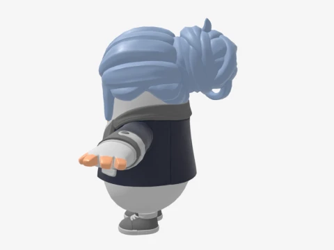 Kenji Fall Guy - Fortnite 3D Model
