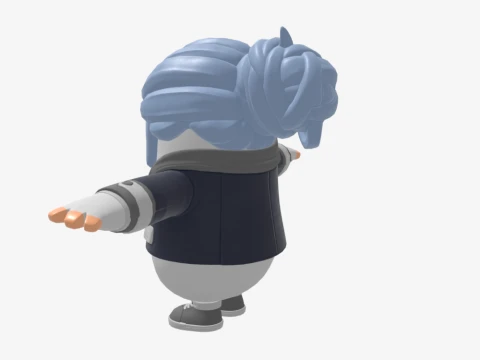 Kenji Fall Guy - Fortnite 3D Model