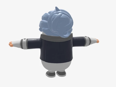 Kenji Fall Guy - Fortnite 3D Model