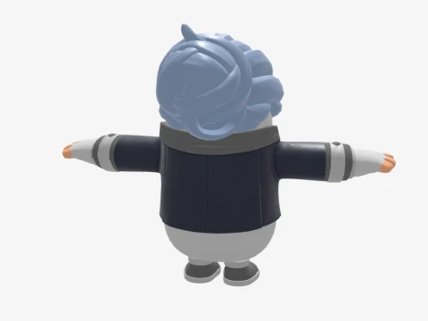 Kenji Fall Guy - Fortnite 3D Model