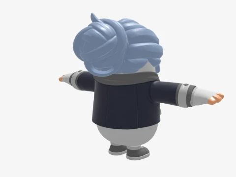 Kenji Fall Guy - Fortnite 3D Model