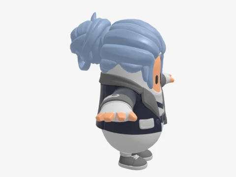 Kenji Fall Guy - Fortnite 3D Model